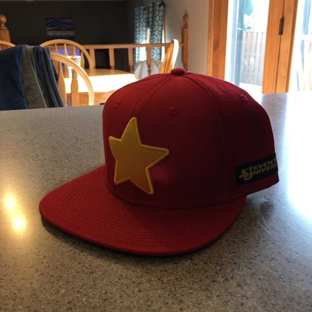Flat bill hat